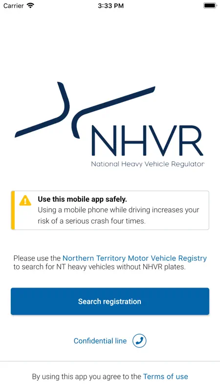 NHVR Registration Checker screenshot 1 of 3