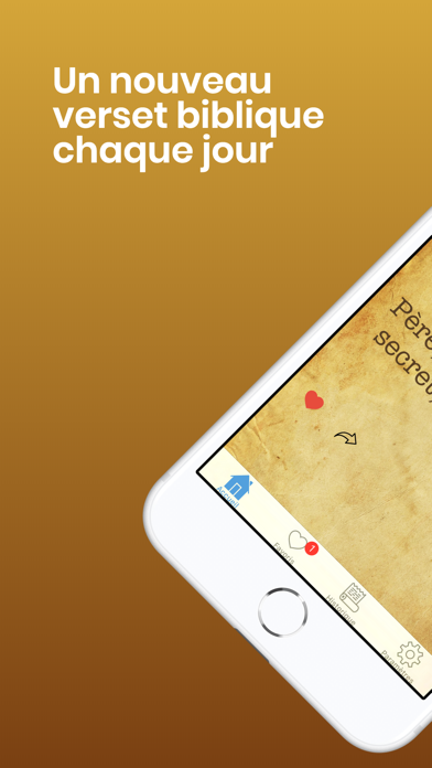 Screenshot #1 pour Verset du jour de la Bible