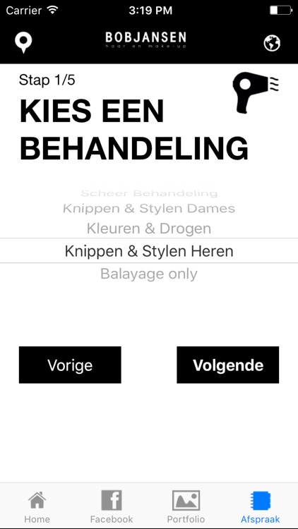 Bob Jansen Haar en Make-up screenshot-3