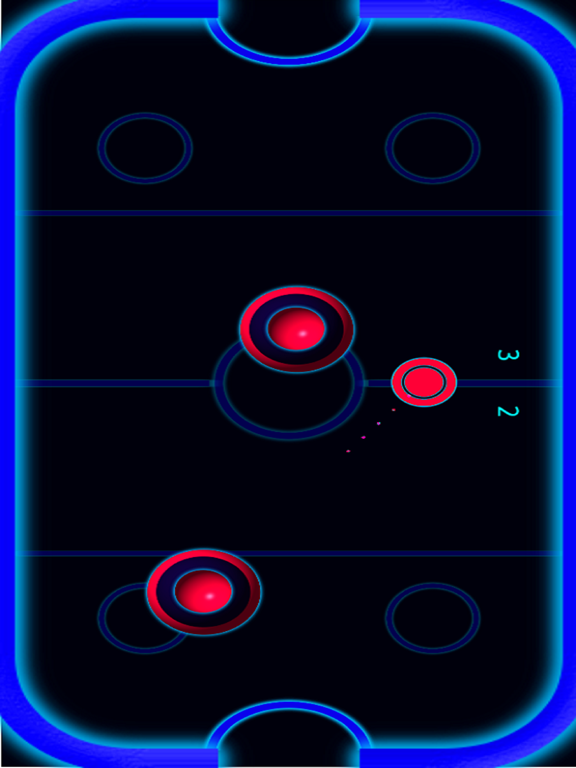 Screenshot #4 pour Air Hockey Blue
