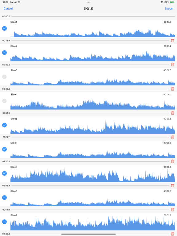 EZAudioCut - Audio Editor Lite iPad screenshot 4 - Music app