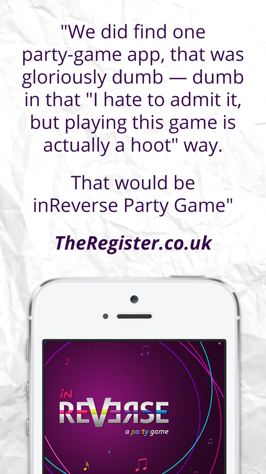 #5. inReverse Party Game (iOS) 由: Daniils Silov
