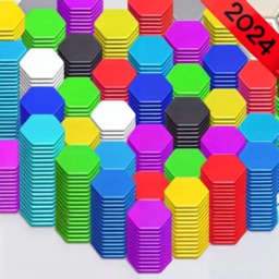 Hexa Sort Color Stack Game