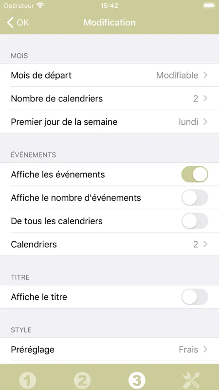 Widget Calendrier screenshot 4 of 6