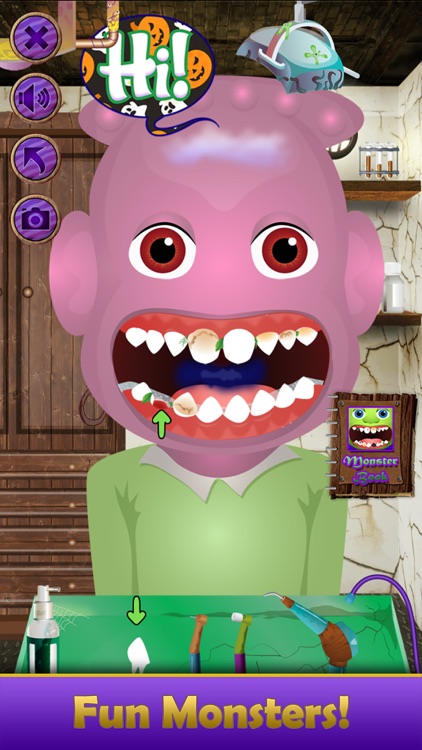 Monster Dentist Makeover Game screenshot-6