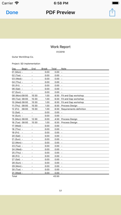 Engineer Work Time screenshot-4