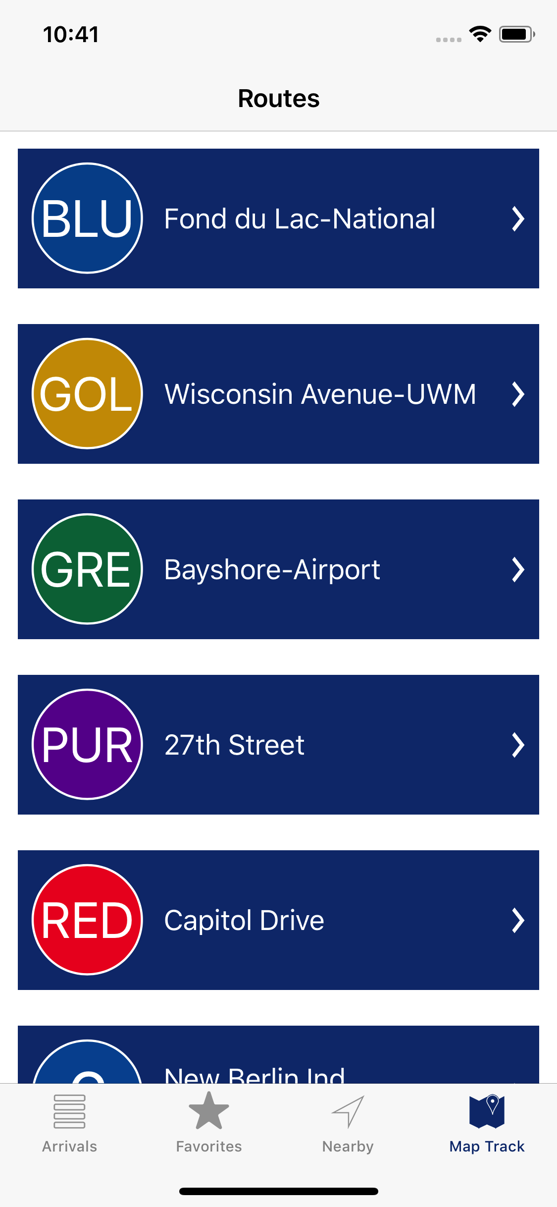MCTS Tracker