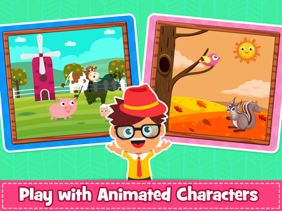 Kids Puzzle & Toddler Games 2+ iPad screenshot 5 - Games app