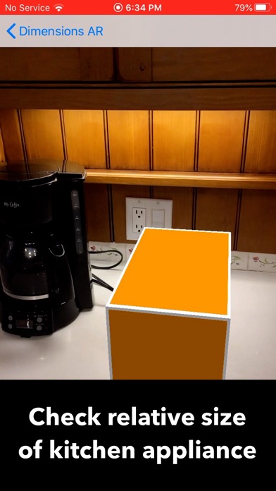 Dimensions AR iPhone screenshot 3 - Utilities app
