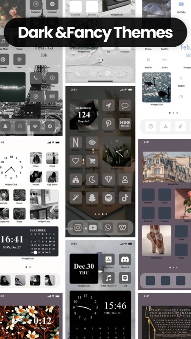 WidgetClub:Widget, Theme, Icon Screenshot