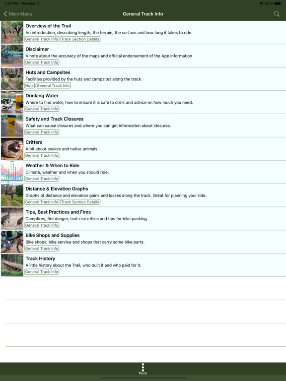 Screenshot #5 pour Munda Biddi Trail Guide