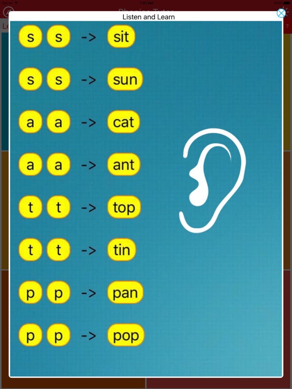 App screenshot