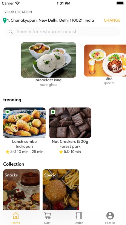 Bodia - Curated Food Delivery