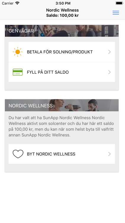 SunApp Nordic Wellness