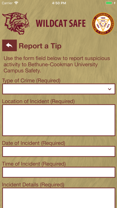 Wildcat Safe iPhone screenshot 5 - Education app