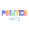 PrinterMate is a portable printer companion app that provides personalized services including image and text printing