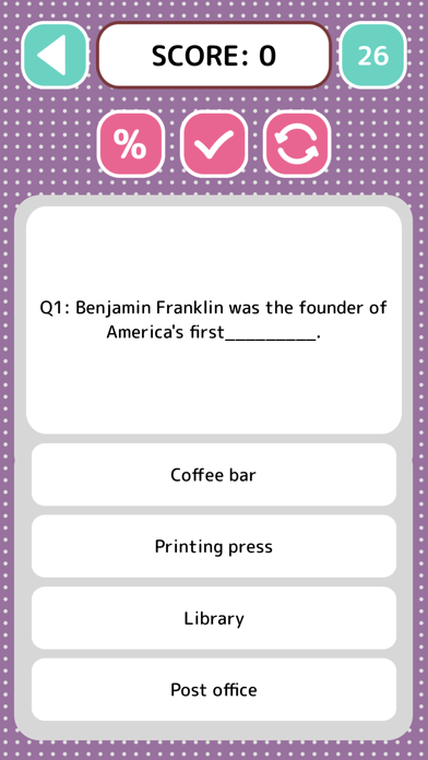 Screenshot #3 pour American History Quiz - Game