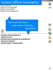 offline translator spanish pro iPad Captures Décran 2