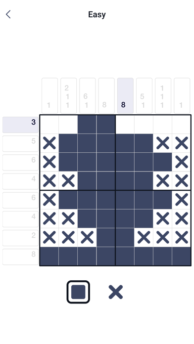 Pixel enigma nonogram screenshot