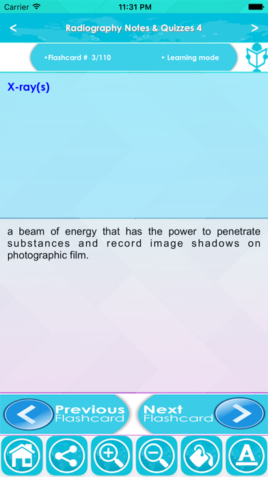 Radiography  EXAM REVIEW App Screenshot