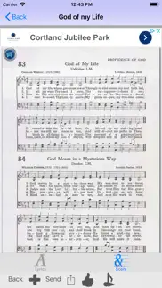 the church hymnals iphone screenshot 3