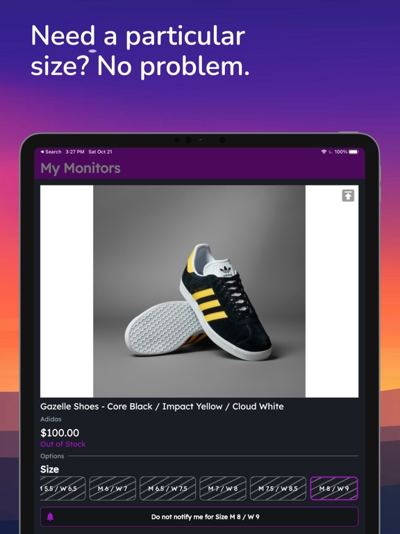 Inventory Bot iPad screenshot 5 - Shopping app
