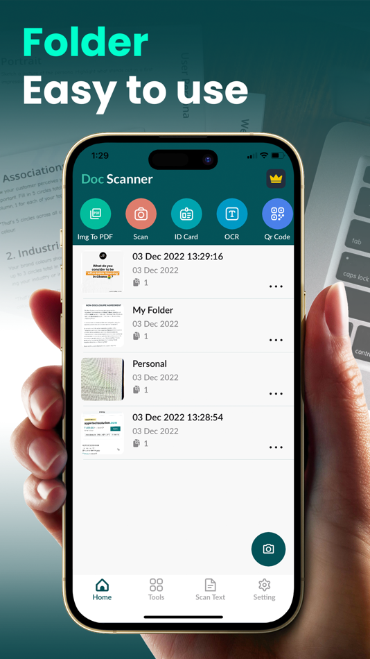 #3. Doc Scanner . (iOS) 由: Himanshu Rupareliya