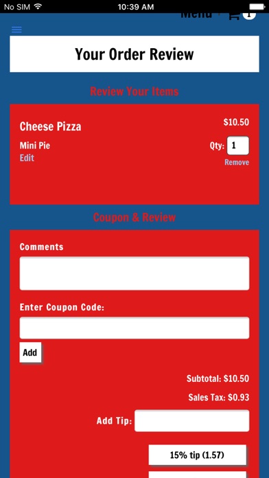 Alfonsos Pizza Screenshot 3 of 5