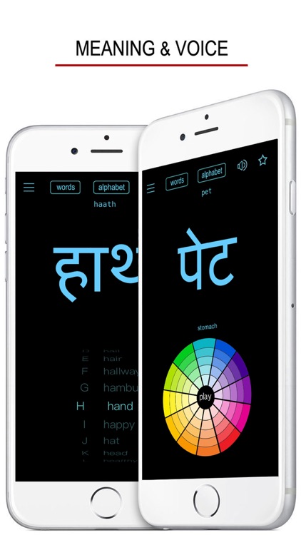 Hindi Words & Writing