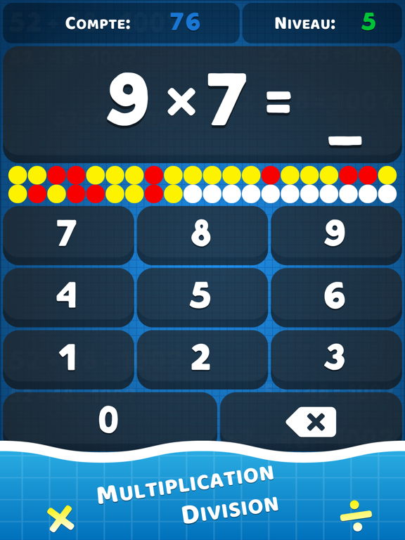 Screenshot #6 pour Maths: Arithmetic Quiz