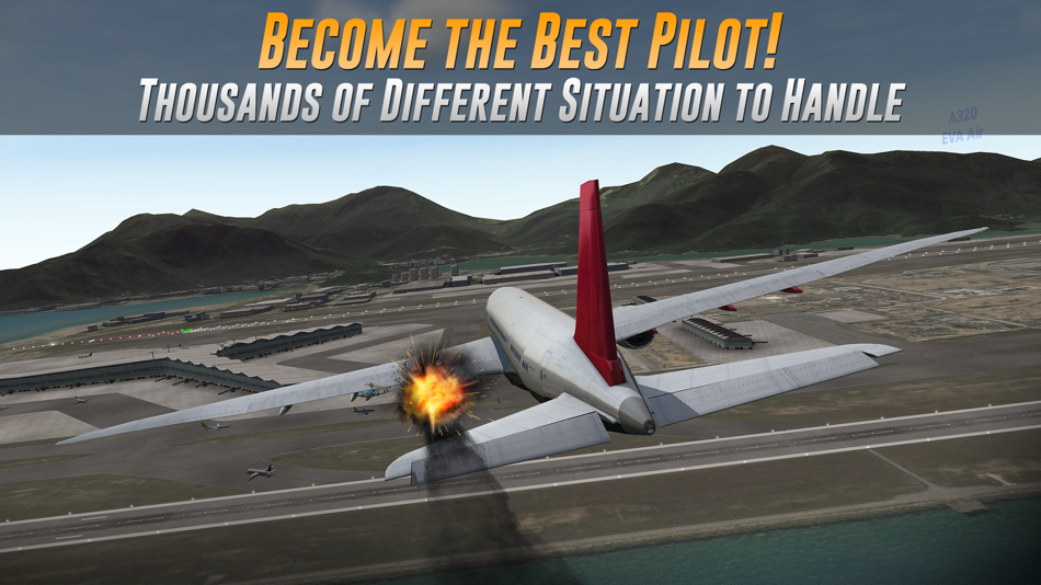 #3. Airline Commander: Flight Game (iOS) 由: RORTOS SRL