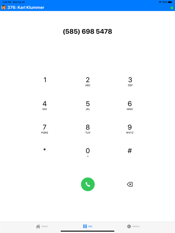 Screenshot #5 pour Vodia Phone