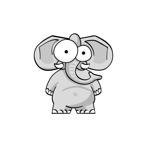 Crazy Elephant Stickers icon