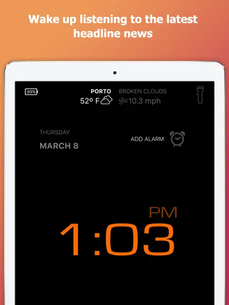 Alarm Clock App: myAlarm Clock