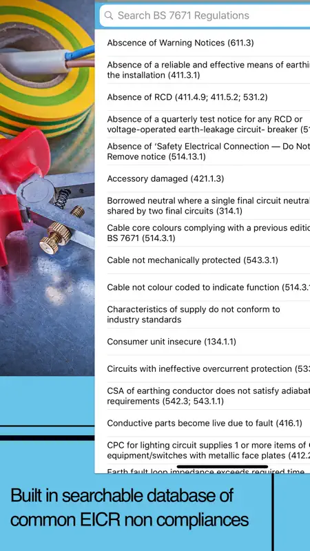 iCertifi: Electrical Certs screenshot 7 of 9