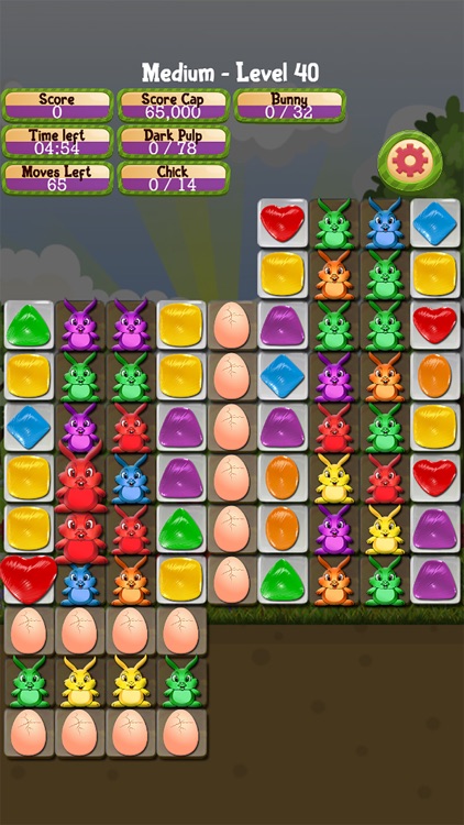 Bunny Drops 2 - Match 3 puzzle screenshot-6