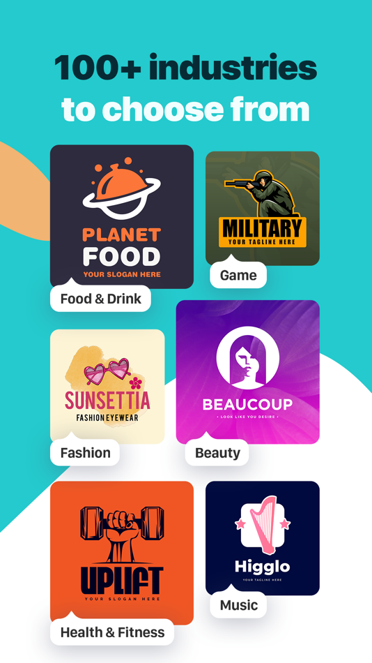 #6. AI Logo Generator & Design (iOS) بواسطة: Bizthug Pte Ltd