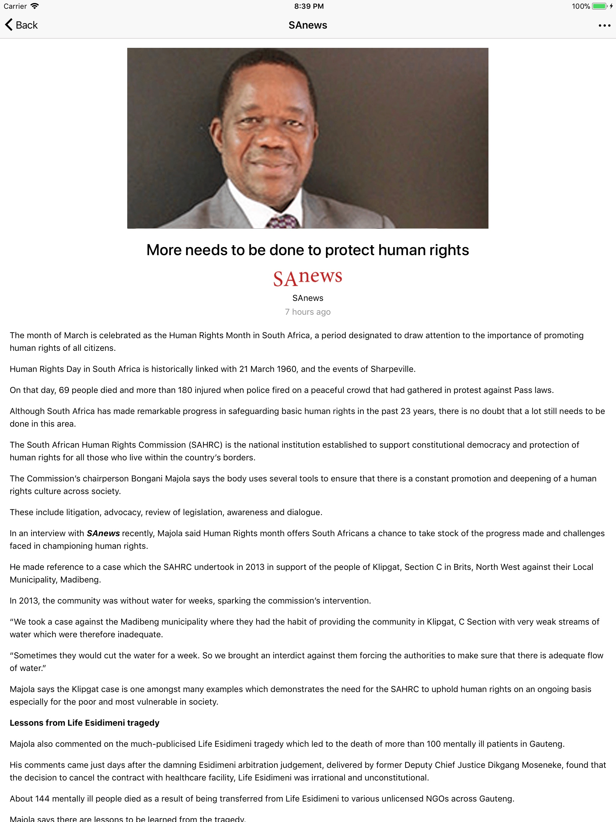 South African Government screenshot 6