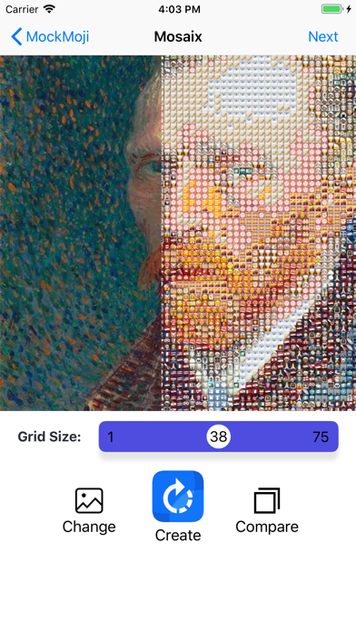 Screenshot #2 pour MockMoji Stickers Emoji