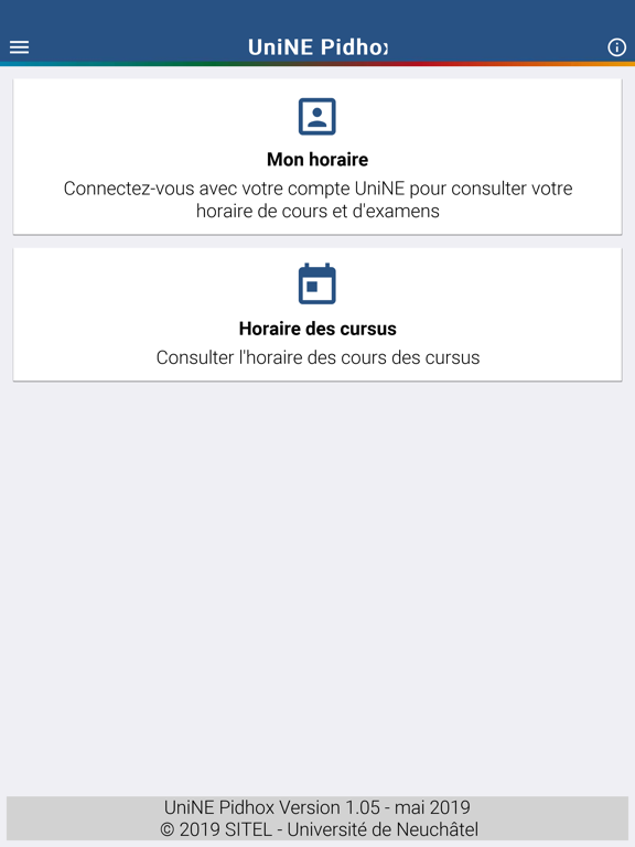 Screenshot #4 pour UniNE Pidhox