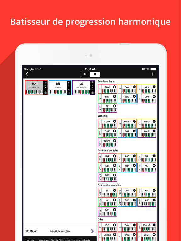 Screenshot #6 pour Piano Accords & Gammes