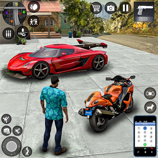 Gangster City Vegas Crime Game iOS App