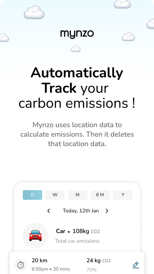 #1. Mynzo - Together to net zero (iOS) 由: Mynzo Carbon Inc