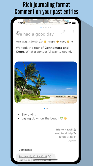 Life Organizer - Journal it! Screenshot