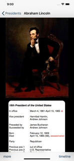 Presidents of USA screenshot 2
