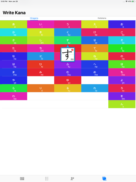 Easy Japanese for Beginners iPad screenshot 4 - Education app