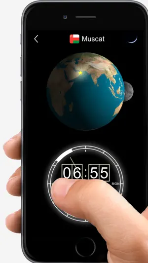 World Clock - Time Zone Wheel screenshot 1