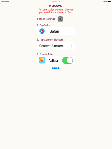 App screenshot