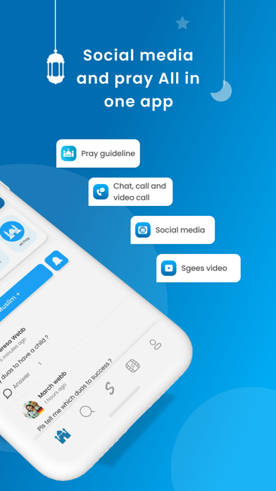 Salamly: Muslim Social App Screenshot