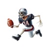 Gridiron Skeleton Stickers icon